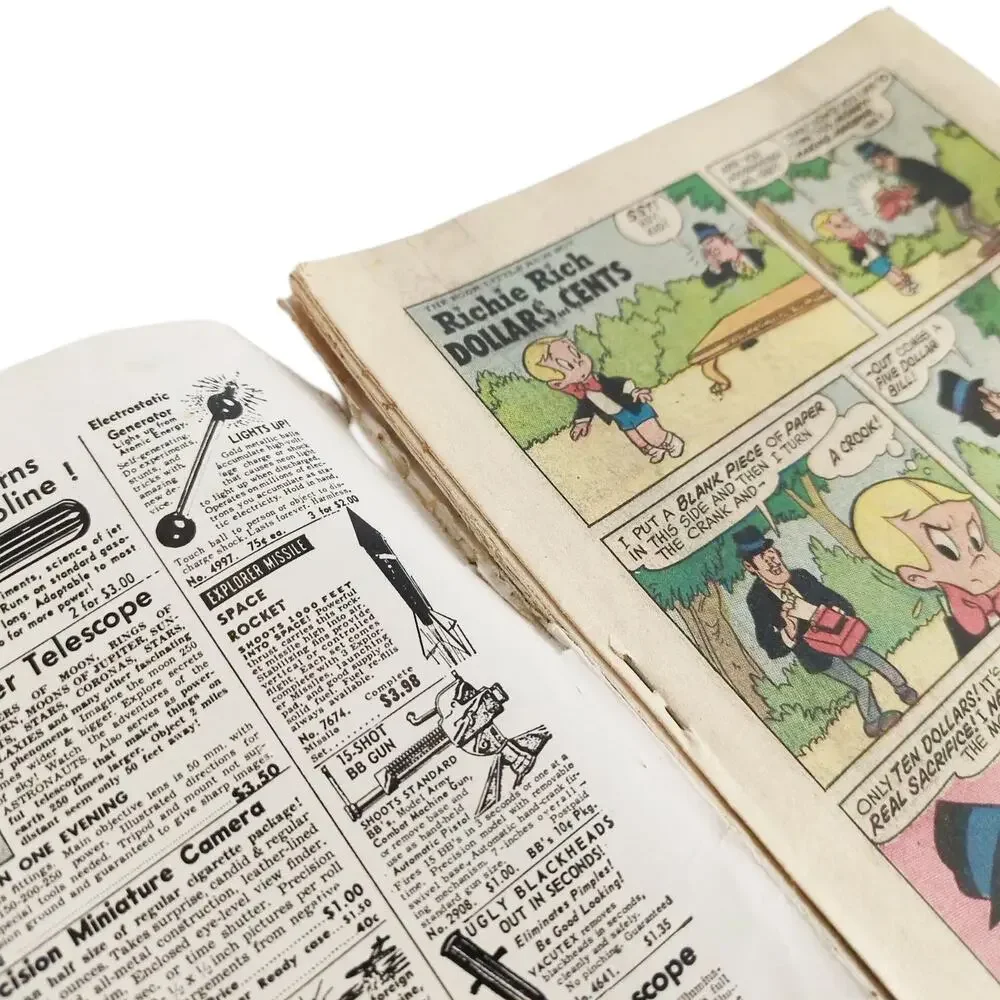 Harvey Comics Richie Rich Dollars & Cents April‎ 1967 #18, Silver Age Comic Book